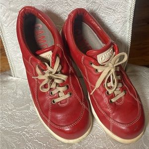 Camper Red Sneaker Size 38